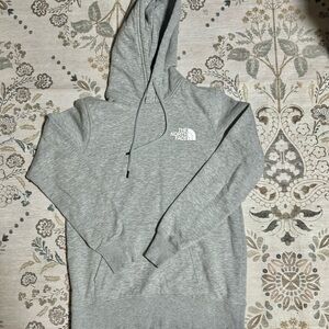 The North Face Light Gray Pullover Hoodie